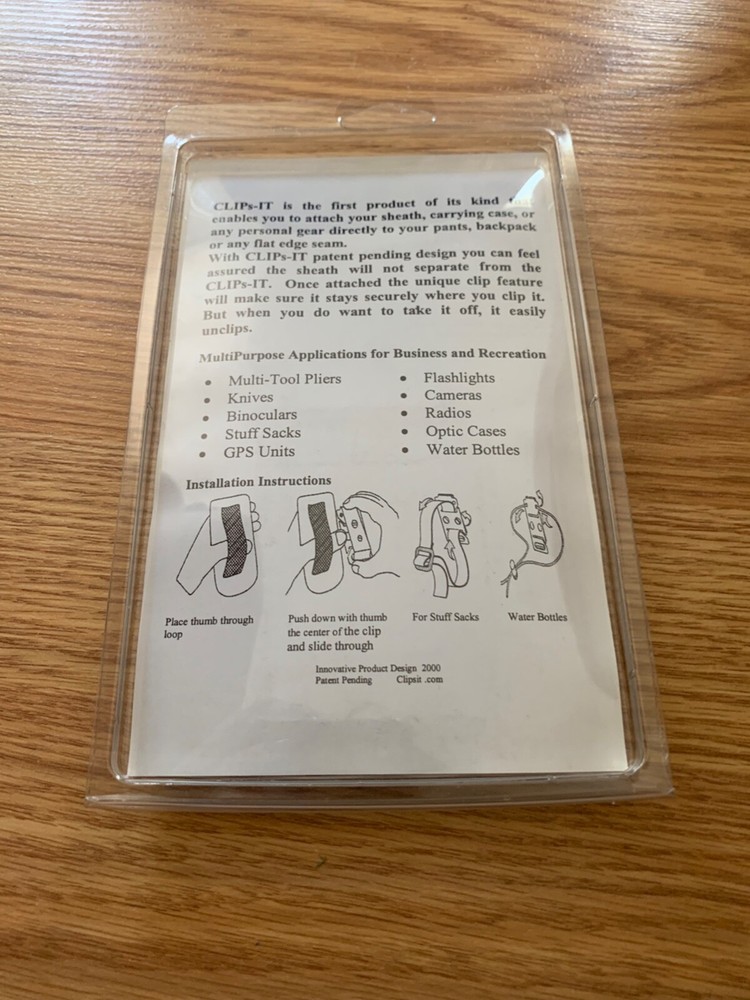 CLIPS-IT CLIP ON CLIP