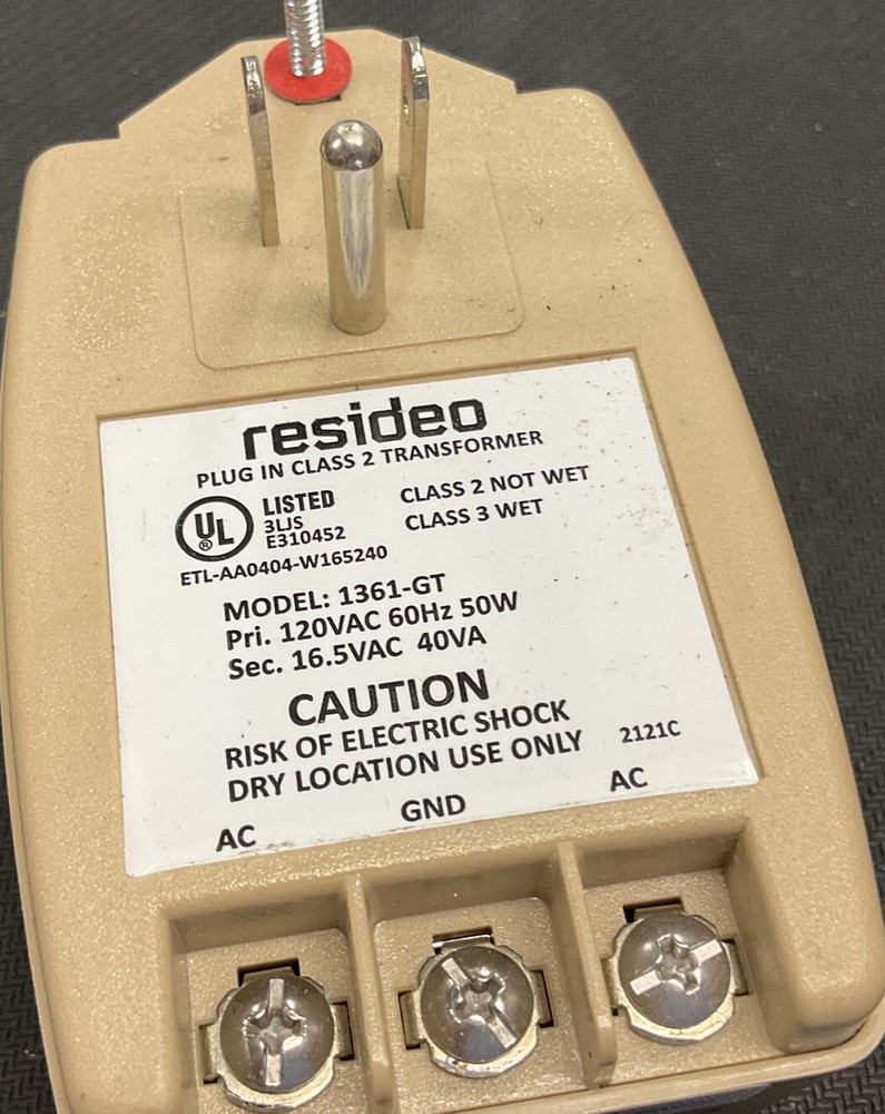 PLUG-IN CLASS 2 TRANSFORMER - MODEL 1361 - GT