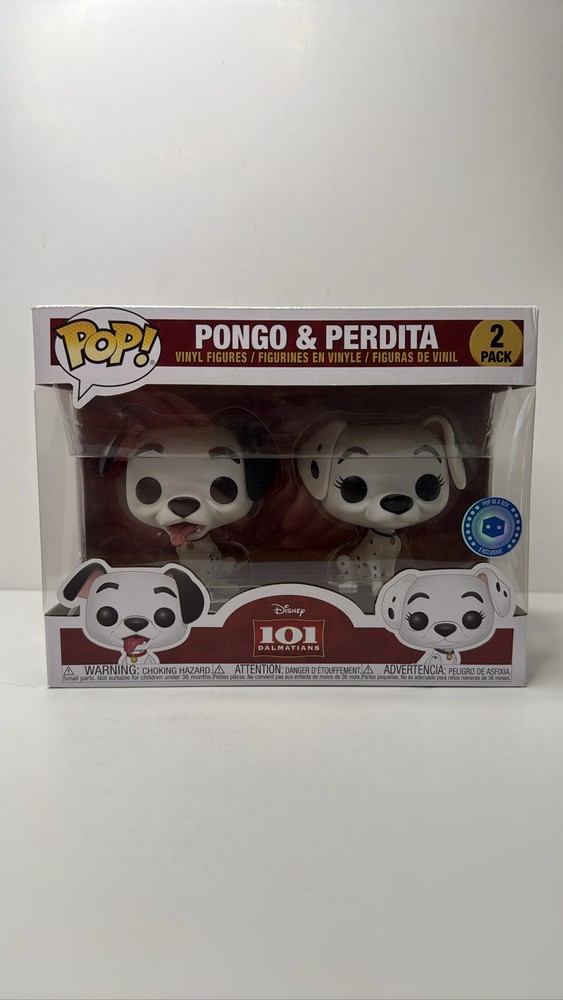 Funko Pop Disney 101 Dalmatians Pongo & Perdita 2-Pack