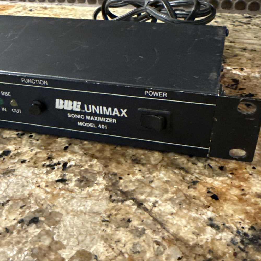 Rare BBE Unimax SONIC MAXIMIZER Model 401