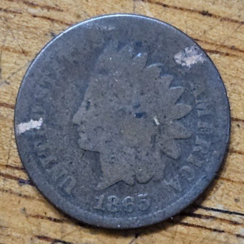 1863 Indian Head Cent Penny #AB615