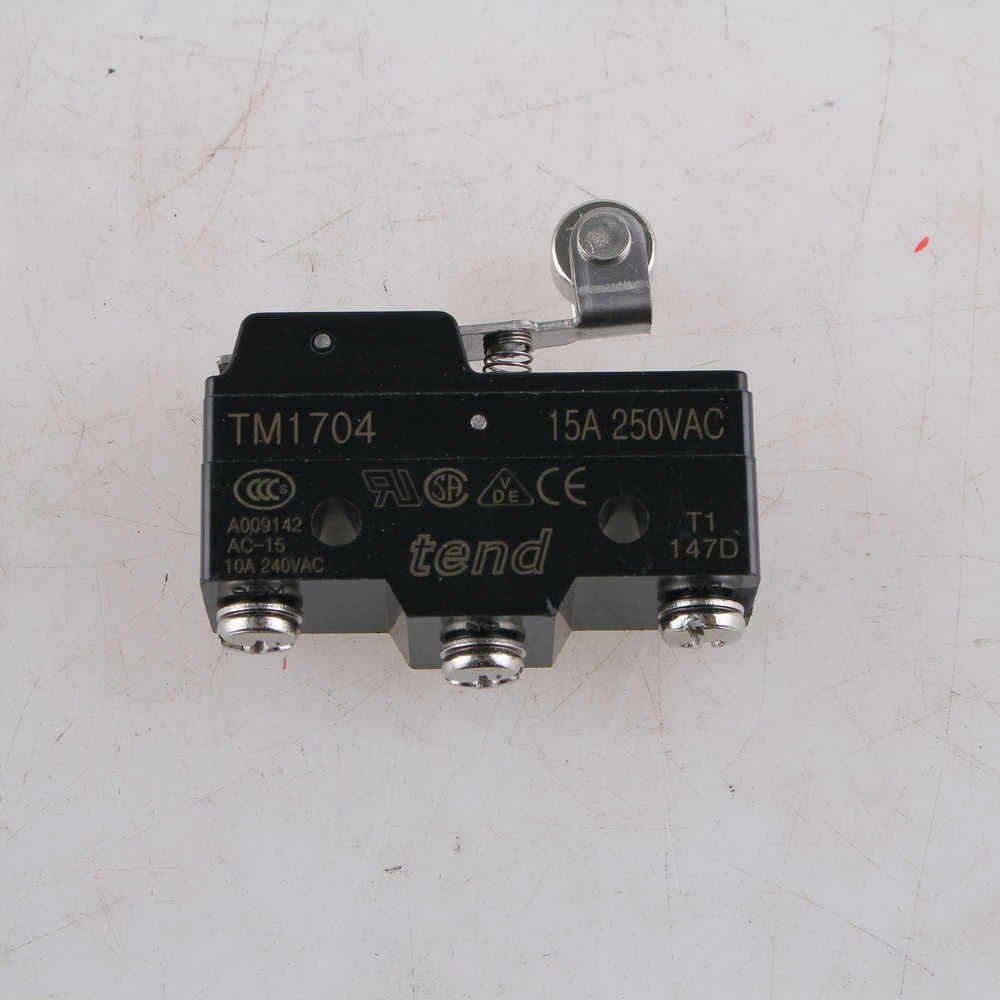 TM-1704 AC 250V 15A Short Hinge Roller Lever Momentary Micro Switch Microswitch