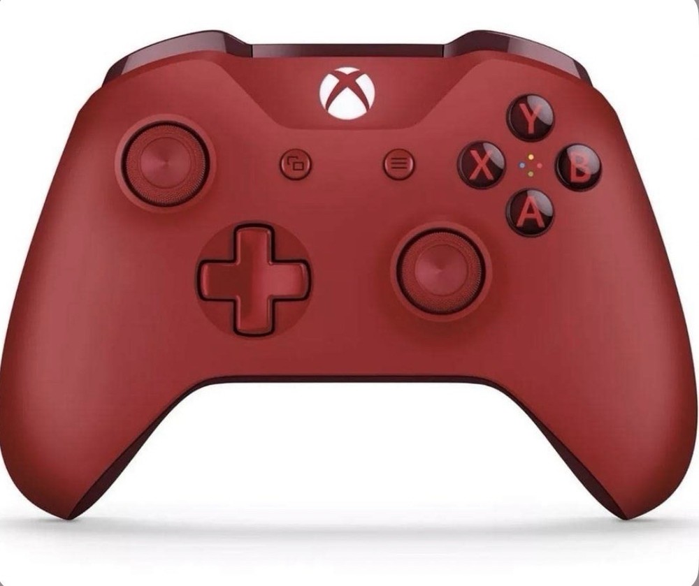 Microsoft Xbox One S White Console Red Wireless Controller Wi-Fi Capability