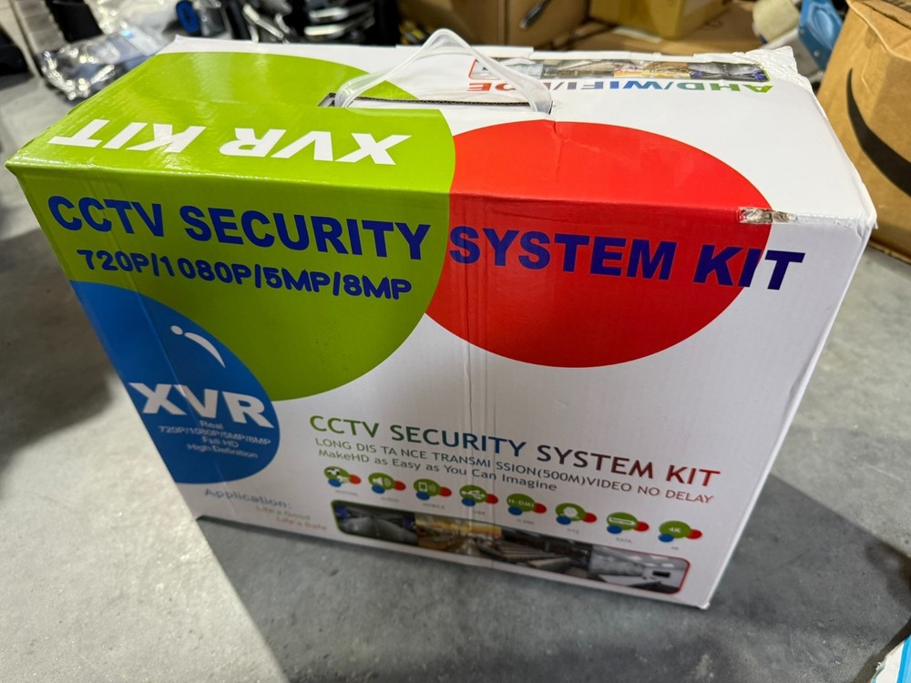 XVR CCTV Security System 4ch H.265 XM-DD04M Open Box