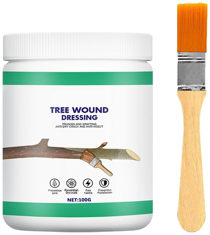 Tree Wound Pruning Sealer, Tree Wound Dressing with Brush, Tree Wound Sealer