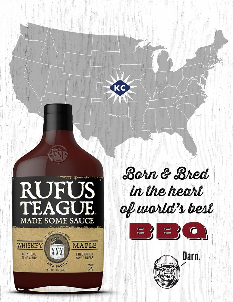 SAUCE BBQ WHISKEY MAPLE 16OZ