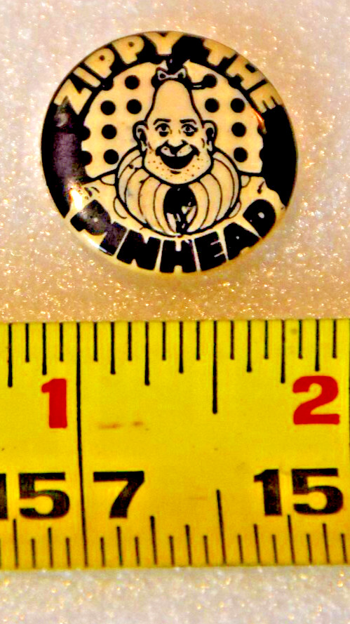 ZIPPY THE PINHEAD PINBACK BUTTON