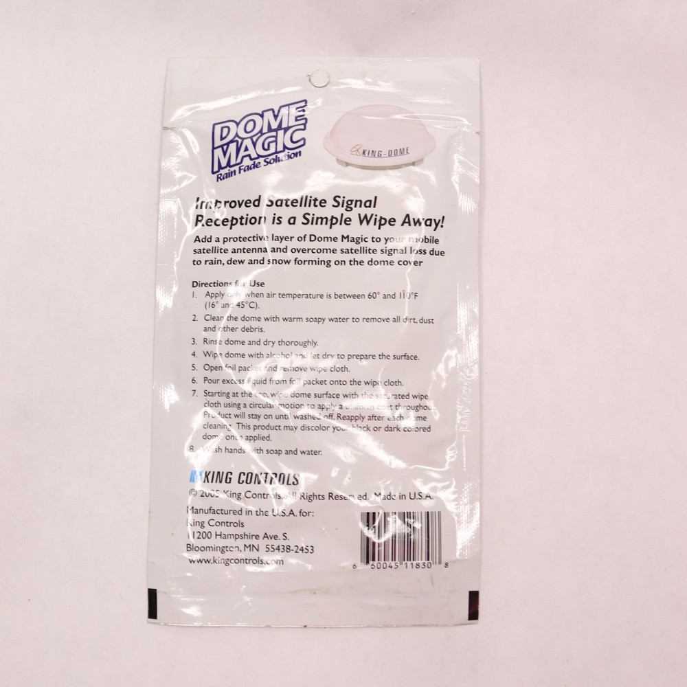 King Controls Dome Magic Rain Fade Solution Single Application