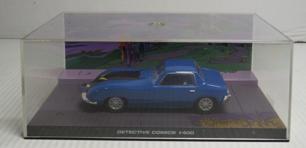 BATMOBILE BATMAN DETECTIVE COMICS #400 1/43 SCALE DIORAMA EAGLEMOSS DC COMICS
