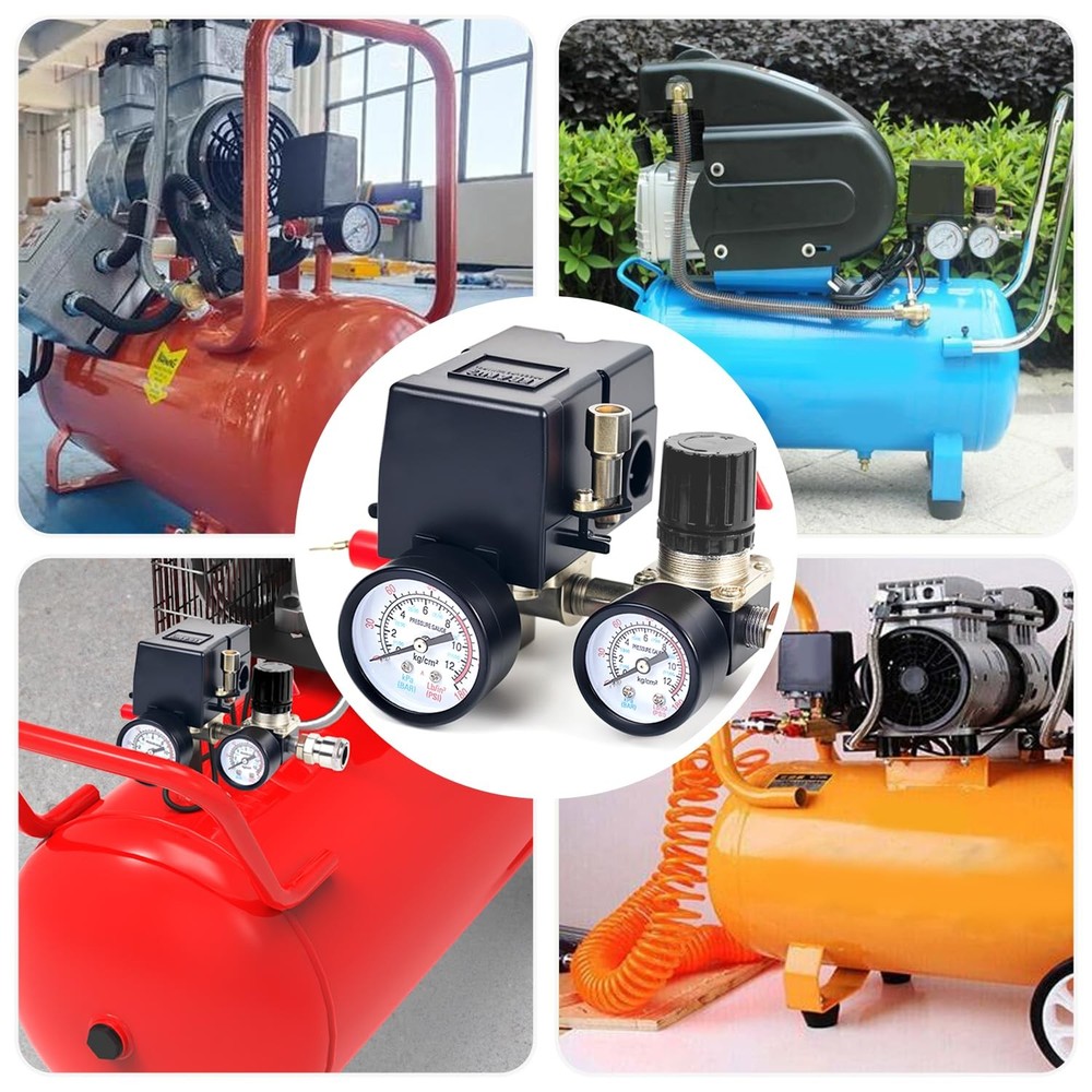 Air compressor shut off valveAir Compressor Pressure Switch Control Valve Pre...