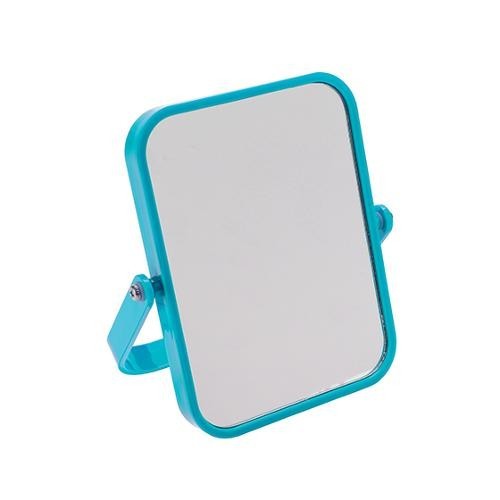 Mirror Magnifier Rectangular, Color Turquoise, Branded Gedy