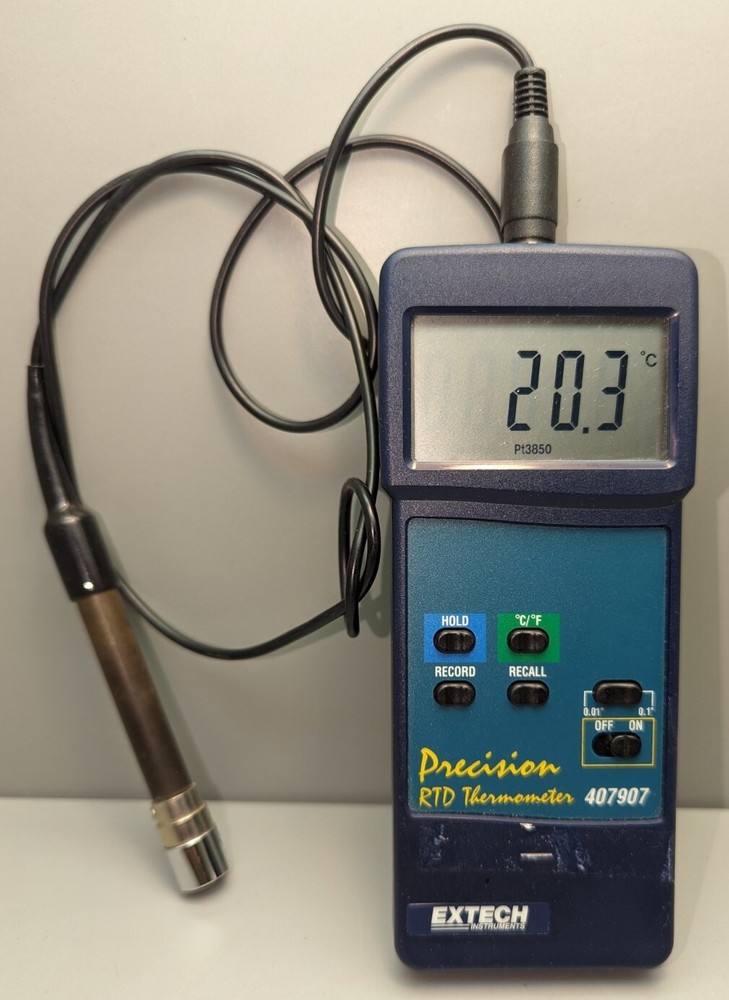 Extech 407907 Precision Heavy Duty RTD Thermometer