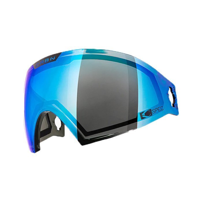 CRBN Zero Pro Paintball Mask with 2 C-SPEC Lenses - Less Coverage - Navy