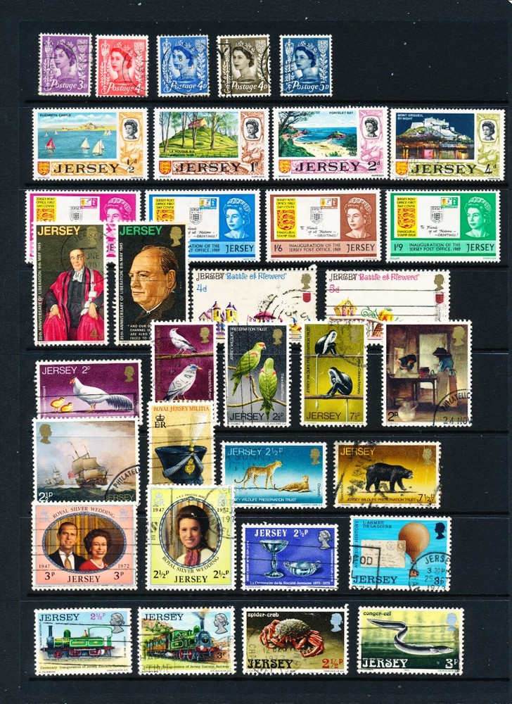 British Territory Postage Stamp Collection, Jersey