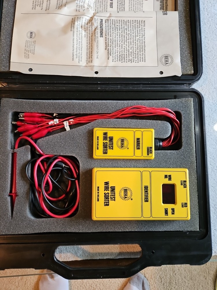 BEHA 5775 Wire Tester / Sorter / Continuity Analyzer
