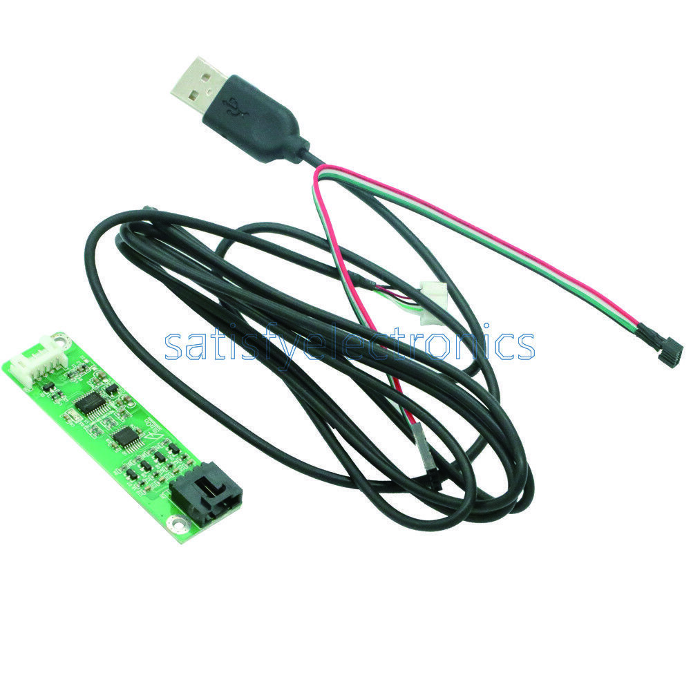 4 Wire Resistive USB Touchscreen Controller LCD Touch Screen Panel Driver Card S