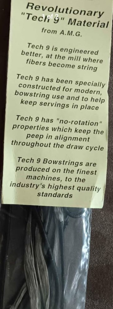 New In Package Tech 9 Split Buss Control Cable 44" Length 24 Strands!