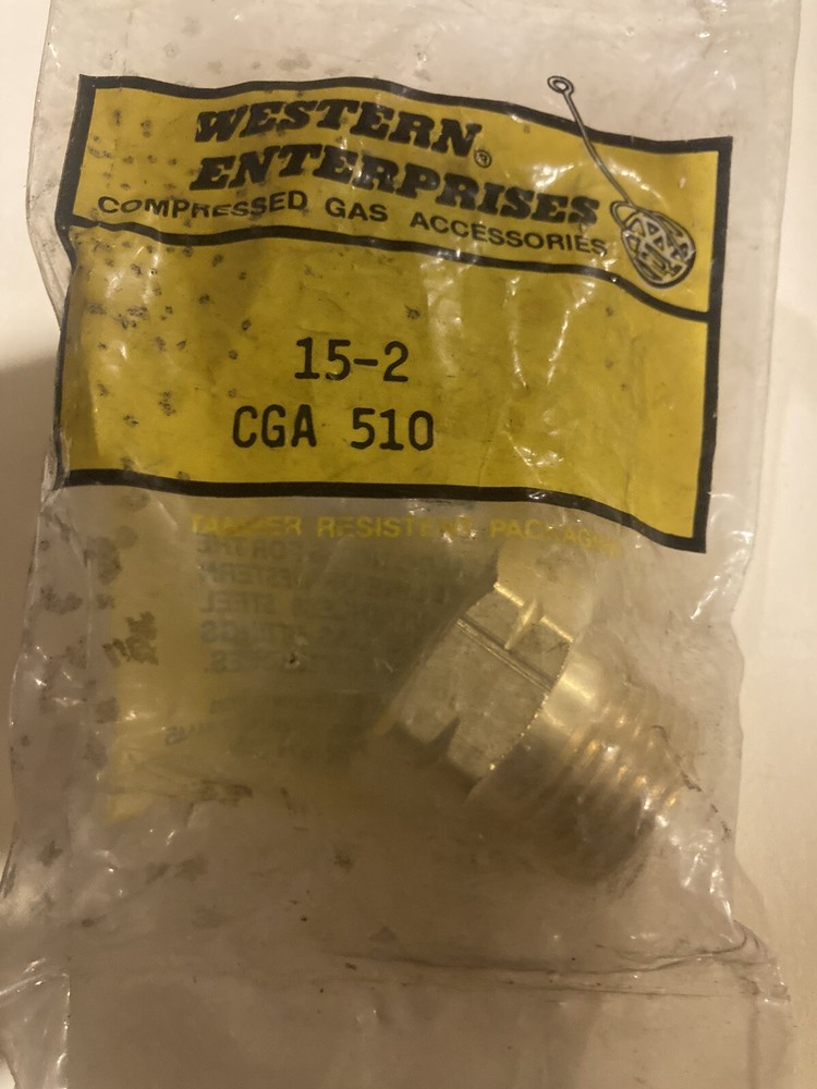 Western Enterprises 15-2 hex nut CGA -510