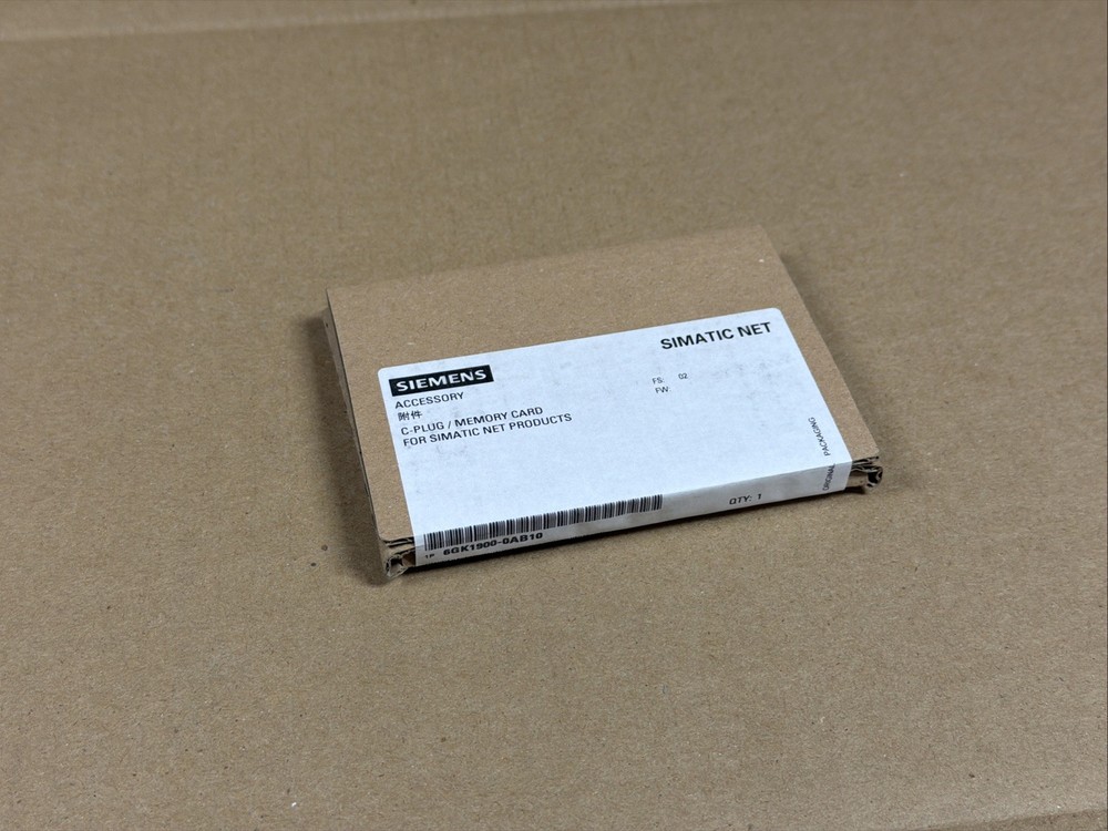 NEW Siemens 6GK1900-0AB10 C-Plug / Memory Card for Simatic Net FAST SHIPPING