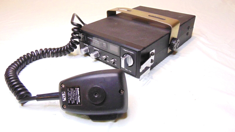 Realistic TRC-413 40ch CB with Mic Vintage working