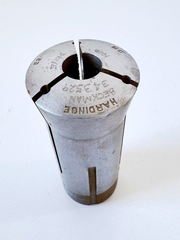 HARDINGE E2 5C Emergency Collet Internal & External Threads .506" Counter Bore
