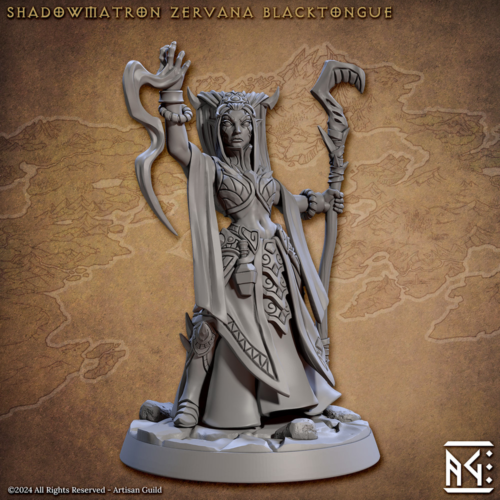 Shadow Matron Zervana | Artisan Guild Miniatures |