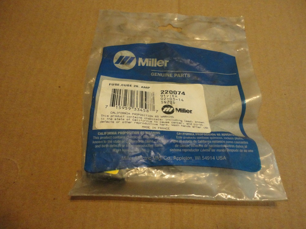 MILLER 220074 FUSE CUBE