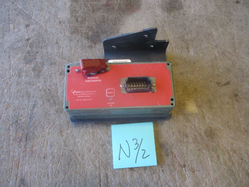 Used Kidde AFES Fire Suppression Control w/Switch, for HMMWV