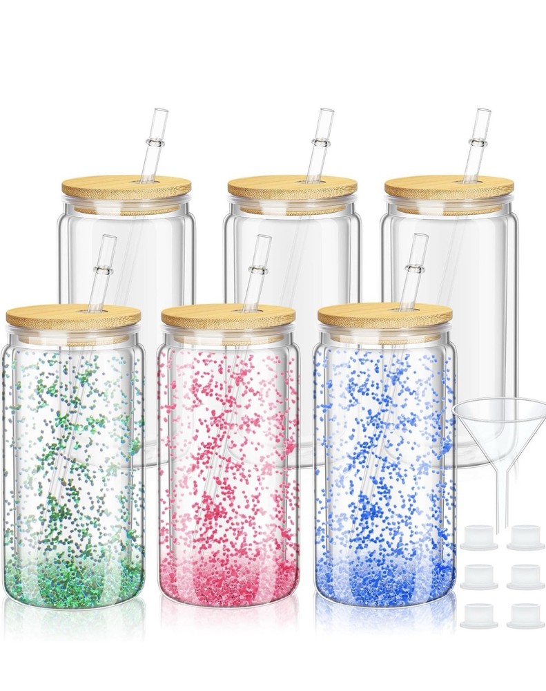 Globe Glitter DIY 16oz 6 Pack