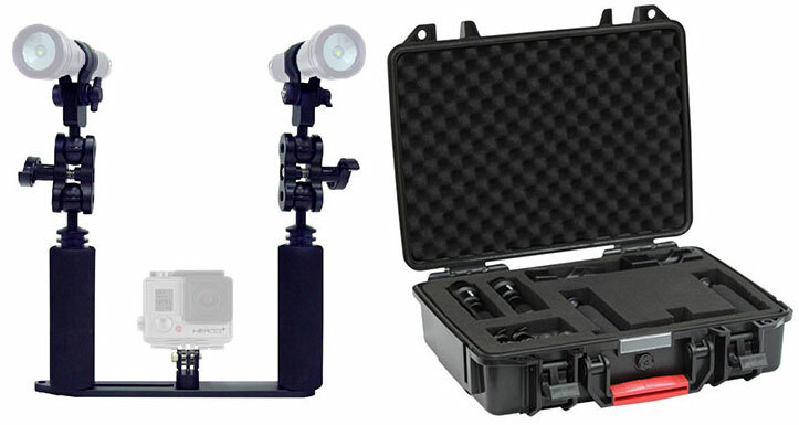 BigBlue GP-Tray-Kit-Set-PC Camera Tray w/Two Lights & Hard Case