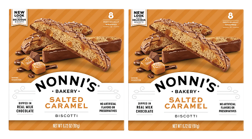 Nonni's Biscotti Salted Caramel 2 Pack