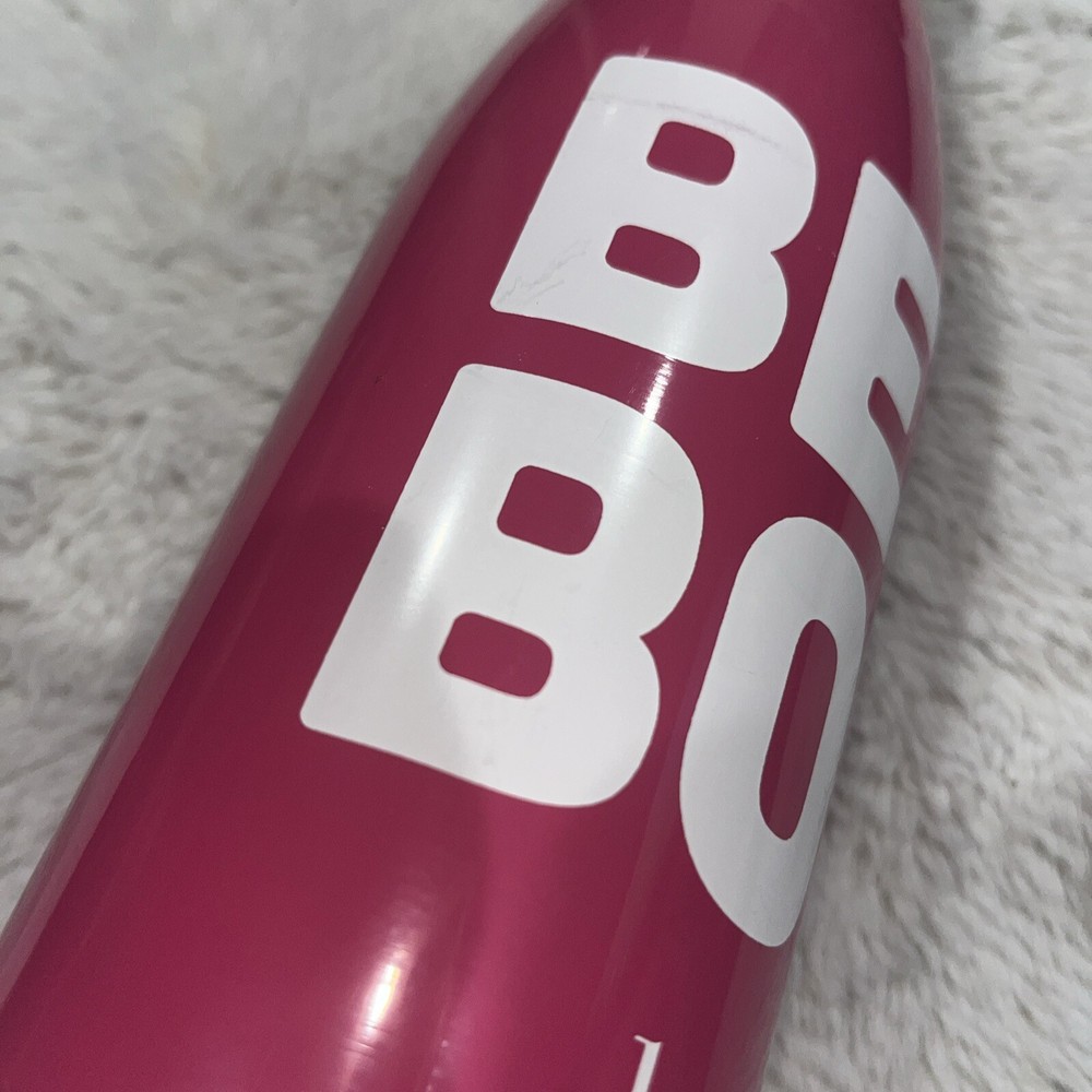 Benefit Makeup Water Bottle Pink Metal