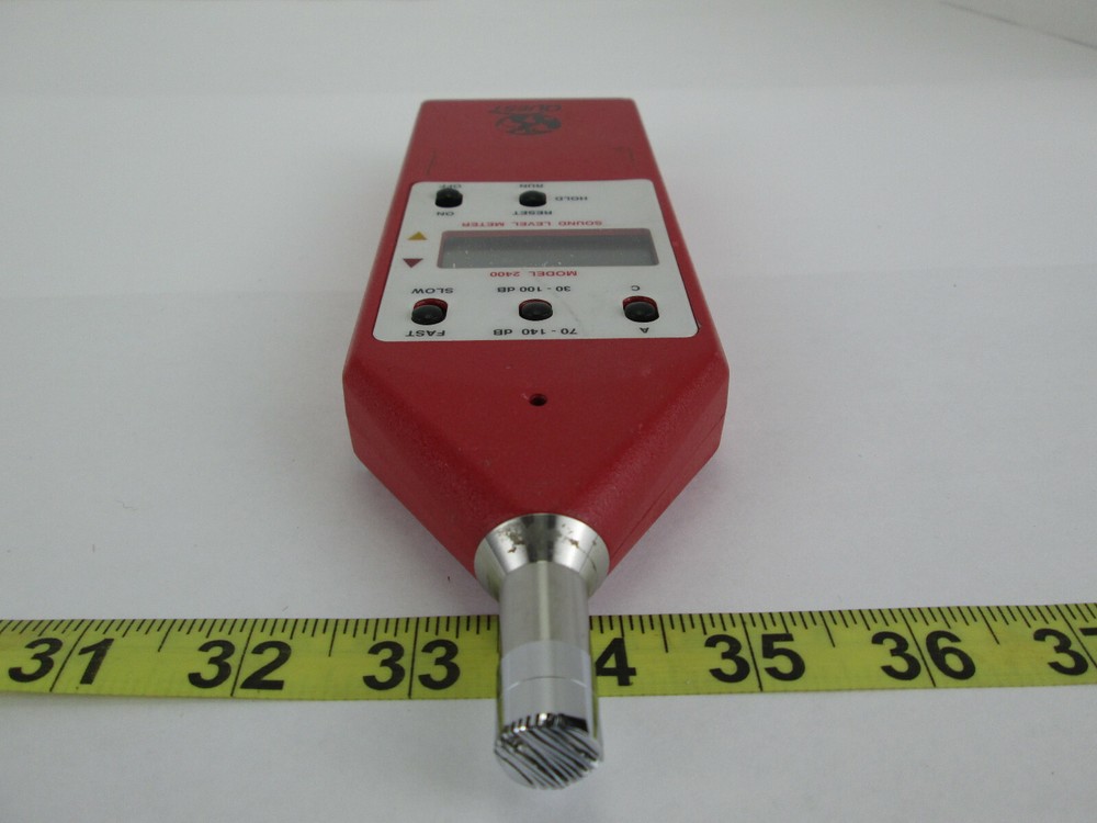 Quest Technologies Sound Level Meter Model 2400 Handheld Test Device