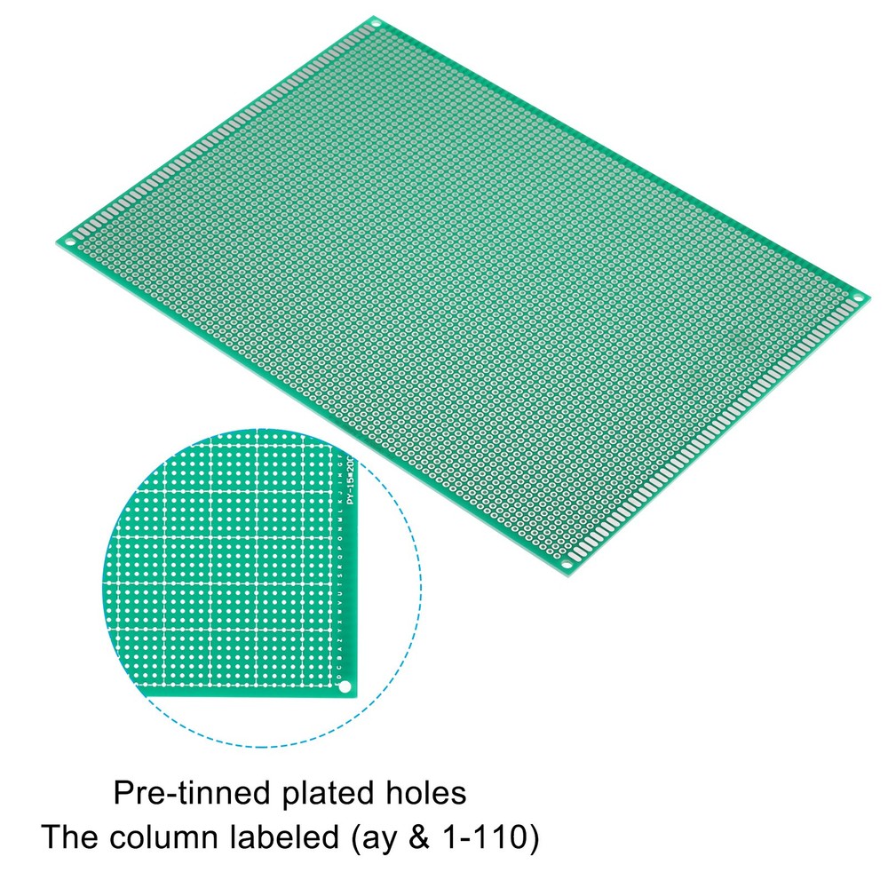 7.9"x5.9" PCB Circuit Board, 3pcs Perimeter Panel Welding Boards