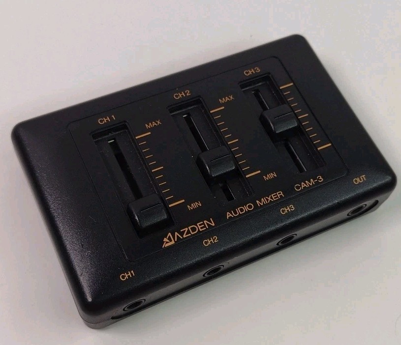 Azden Audio Mixer CAM-3