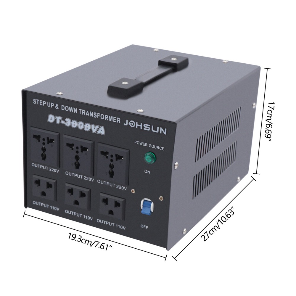 Transformer Regulator/Stabilizer Voltage Step Up/Down Transformer 110V⇋220V 3KW