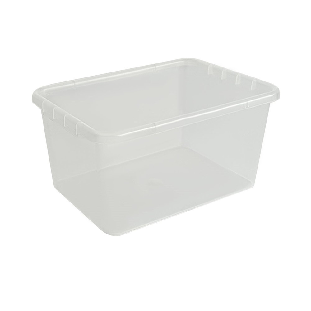 3.5L Clippy Plastic Storage Box Lid and Handle Kitchen Home Office Container