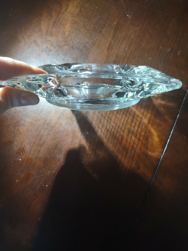 Clear Ashtray 6 Inches