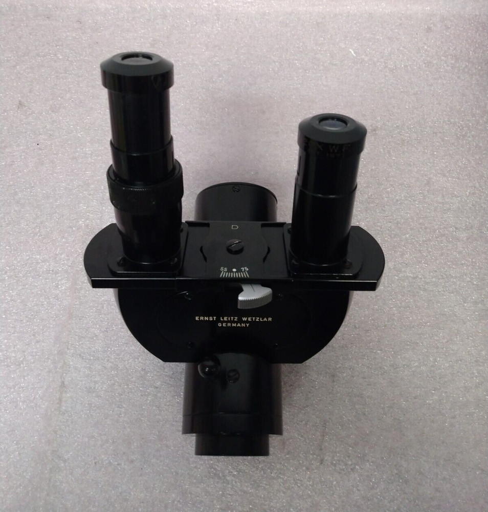 Vintage Ernst Leitz Wetzlat Microscope ( GERMANY )