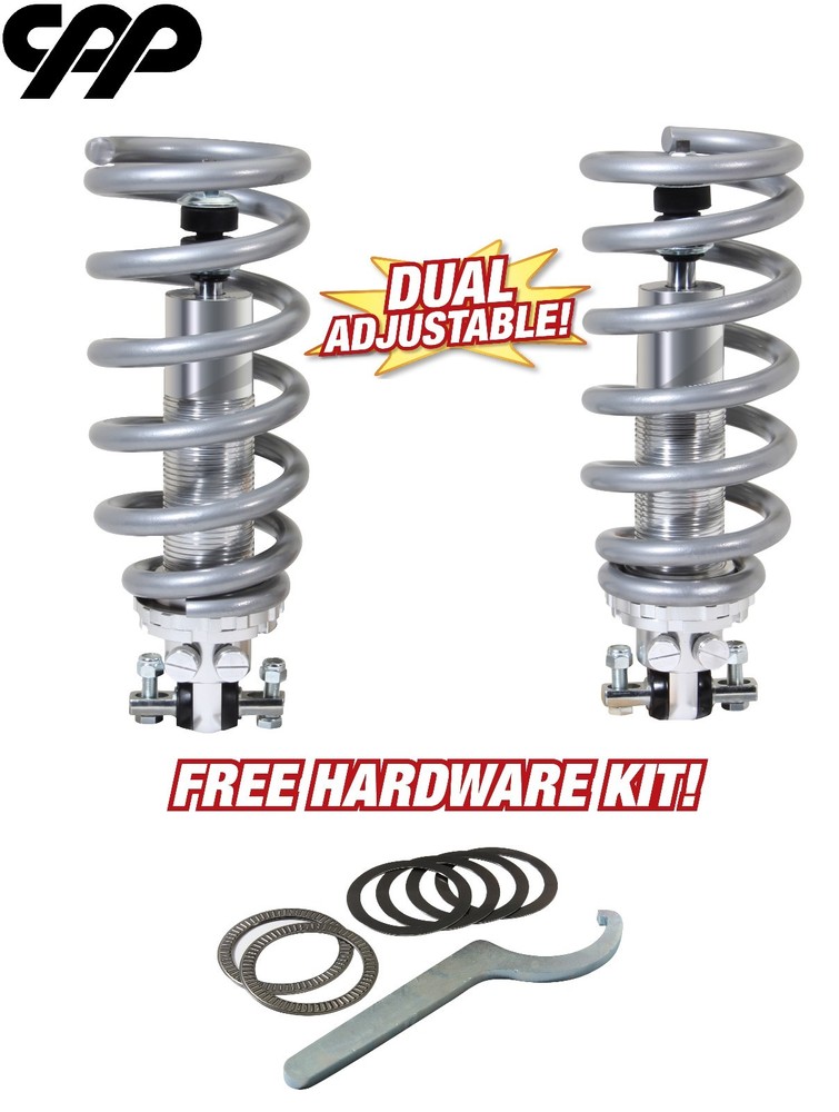 55-57 Chevy Belair Coilover Conversion Kit Double Adjustable Coil Over 450LBS