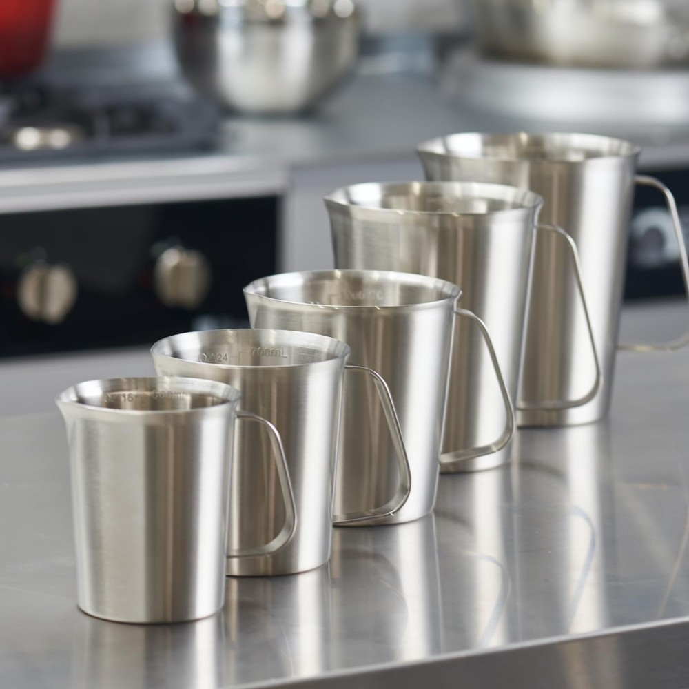 16oz Stainless Measuring Cup Pitcher w Handle