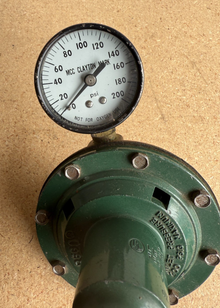 REGO REGULATOR 359H WORKING 6200