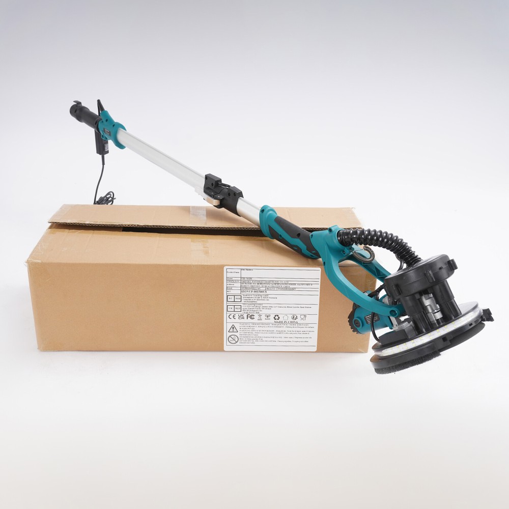 Electric Ceiling Wall Sander Variable Speed Dustless Drywall Sander 850W Sanding