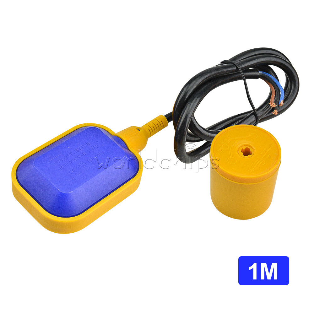 Float Switch Automatic Water Level Controller 16A with 1/2/3/4/5m Cable Sensor