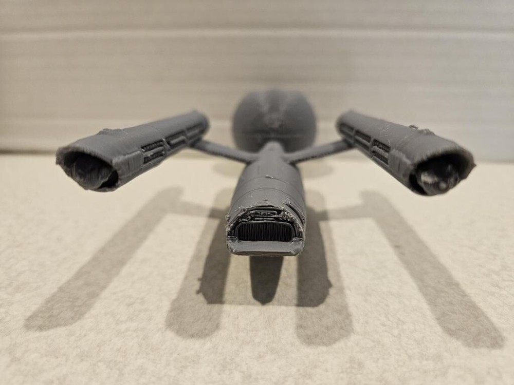 3d Printed 6in Star Trek Enterprise Daedalus Class