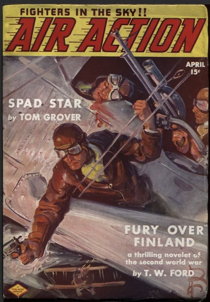 Air Action 1940 April, #1. Second series.    Pulp