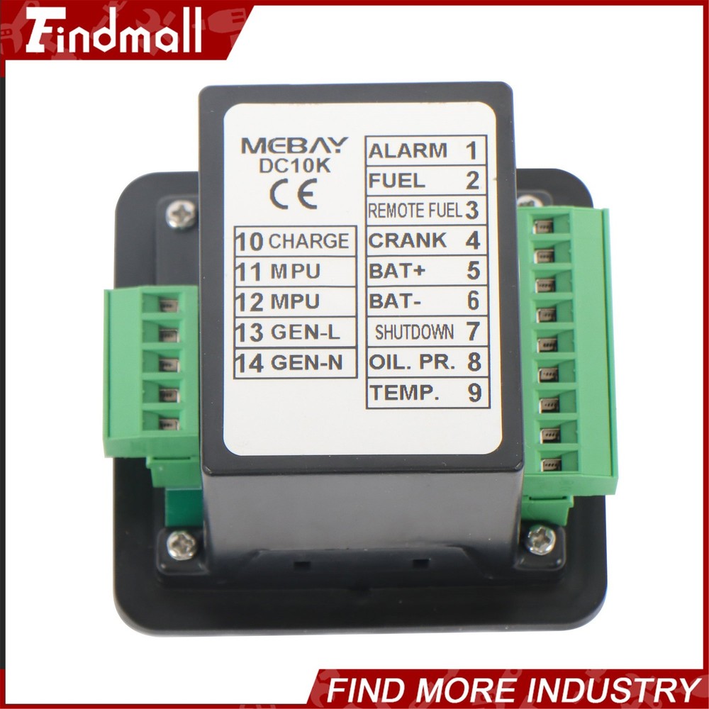 Findmall DC10K Generator Controller Manual Start Module For Genset Systems