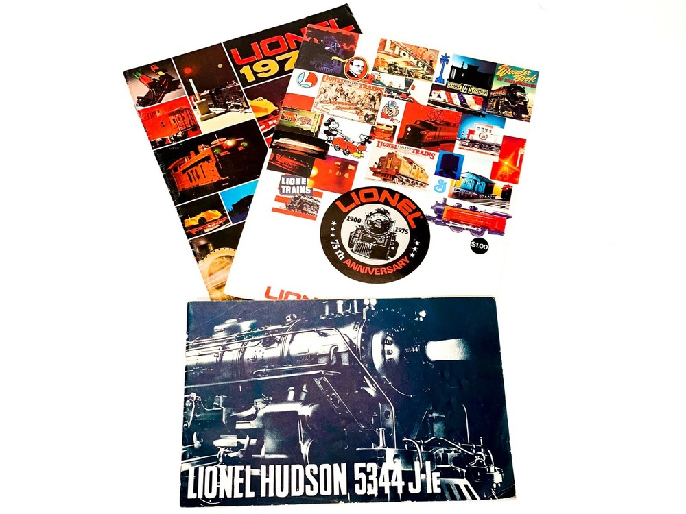 Lionel Trains Catalogs 3 Lot