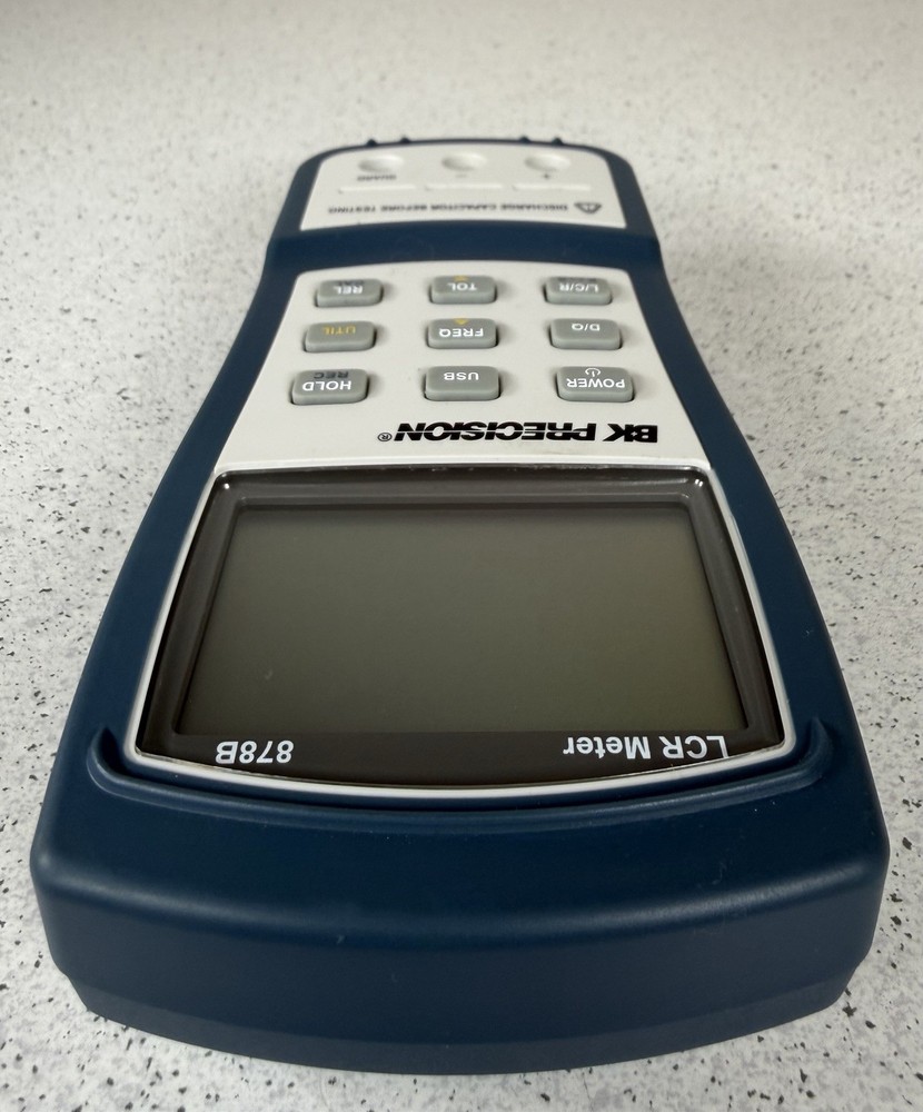 BK Precision 878B Dual-Display Handheld LCR Meter Excellent!!