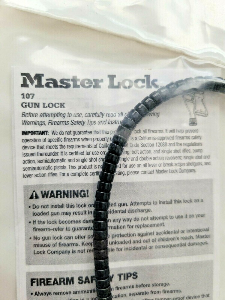 Masterlock 107 Gun Lock